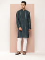See Designs Men Embroidered Straight Kurta