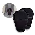 SeedFuture 2 Pieces Crotch Pads for Stollers, Black