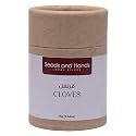 Seeds and Hands Idukki Whole Cloves │ Eco-Friendly Gift Tube │ Laung │ Kerala Organic [Long Aromatic Cloves │ Homestead Produce] (75g)