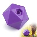 Seenelling 1 Pack Horse Treat Ball, 9" Feeder Toy for Horses, Purple