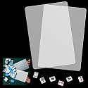 Seenelling 2026 Mahjong Tile Mixer Shuffler for Mixing, Clear, 2 Pcs