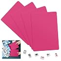 Seenelling 2026 Mahjong Tile Mixer Shuffler for Mixing, Rose Red, 4 Pcs