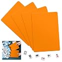 Seenelling 2026 Mahjong Tile Mixer Shuffler for Mixing, Orange, 4 Pcs