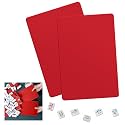 Seenelling 2026 Mahjong Tile Mixer Shuffler for Mixing, Red, 2 Pcs