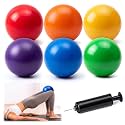 Seenelling 6 Pack 6 Inch Inflatable Massage Exercise Balls