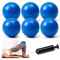 Seenelling 6 Pack 6 Inch Inflatable Massage Exercise Balls