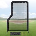 Seenelling 7 x 5 ft Baseball L Screen with Protection Cover