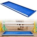 Seenelling Horse Jumps Water Jump 39" x 118" Portable Show Arena and Gaming Equipment Water Tray for Beginner to Advanced Rider Training