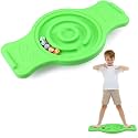 Seenelling Plastic Maze Balance Board for Kids, with Handles, Green