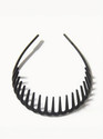 Seeotwo 2 Pcs Resin Hairband Shark Tooth