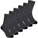 SeeyAN Kids Socks Boys Crew Athletic Half Cushioned Cotton Sport Running Breathable Socks 6 Pairs