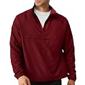 SEGANUP Men's Lightweight Quarter Zip Pullover Windbreaker with Pocket
