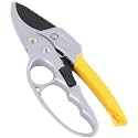 Segmented Handle Pruning Shears for Home Gardens and Outdoor Landscaping (Yellow, 7.87 × 2.36 in)