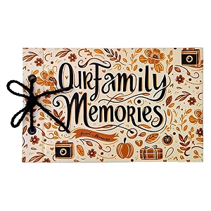 sehaz artworks our family memories  scrap books for memories - 29 x 18 cm
