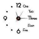 Sehaz Artworks DIY Borderless Silent Wall Clock