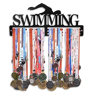sehaz artworks swimming medal hangers for wall  medal holder- 35 x 155 cm