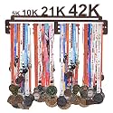 Sehaz Artworks Medal Hangers for Wall | Medal Holder for Wall | 5k 10 21 Brown Medal Holder Display Holds Upto 24-30 Medals