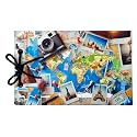 Sehaz Artworks Travel Scrapbook for Adults | Scrapbook Mcolor - 29 X 18 CM