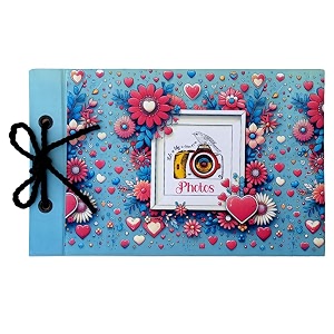 sehaz artworks scrapbook  scrap books for memories  photo album  slam book for memories  album for photos collection  memory photo album