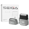 SEIGA Mini Electric Foil Shaver for Men, Rechargeable with Travel Pouch