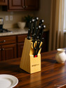 SEIKEN 5 Pc Stainless Steel Knife Set