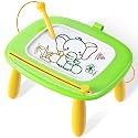 Seimome Toddlers Toys Ages 1-3, Magnetic Drawing Board, Doodle Board Pad Learning and Educational Toys for 18 Months Kids Birthday Gifts- Green