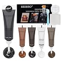 SEISSO Brown Leather Repair Kit for Furniture, Vinyl Couch Repair Kit for Sofa，Restores Any Material, Bonded, Pleather, for Scratch, Tears, Burn Holes with Super Easy Instructions (5 Colors)