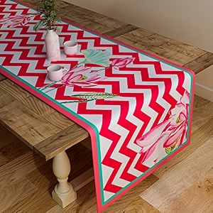 sej by nisha gupta dining table runner for center table  table runner 4 seater amp 6 seater  runner for dining  table runners for living room  printed washable runner 12x48 inches