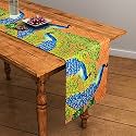 SEJ by Nisha Gupta Dining Table Runner for Center Table | Table Runner 4 Seater &amp; 6 Seater | Runner for Dining | Table Runners for Living Room | Printed Washable Runner (12x48 Inches)
