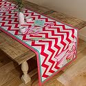 SEJ by Nisha Gupta Dining Table Runner for Center Table | Table Runner 4 Seater &amp; 6 Seater | Runner for Dining | Table Runners for Living Room | Printed Washable Runner (12x48 Inches)