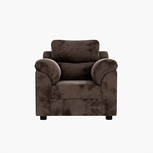 sekar lifestyle comfort fabric series sofa set for living room brown one seater