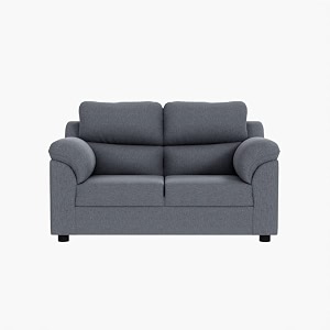 sekar lifestyle comfort fabric series sofa set for living room grey two seater