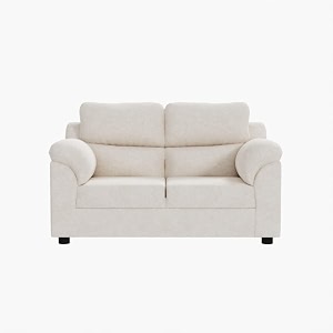 sekar lifestyle comfort fabric series sofa set for living room beige two seater