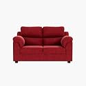 Sekar Lifestyle Comfort Fabric Series Sofa Set for Living Room (Red, Two Seater)