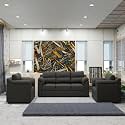 Sekar Lifestyle Comfort Fabric Series Sofa Set for Living Room (Grey, 3+2+1 Seater)