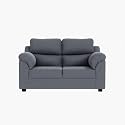Sekar Lifestyle Comfort Fabric Series Sofa Set for Living Room (Grey, Two Seater)