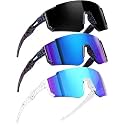 SEKKAF Baseball Sunglasses Kids Sports Sunglasses Boys Girls Cycling Glasses UV400 Safety Glasses