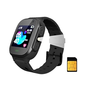 sekyo s2 pro kids smartwatch for boys amp girls calling smart watch for kids with location tracker camera sos amp safe zone alert family chat app control airtel amp vi micro sim support only