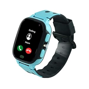 sekyo s2 pro kids smartwatch for boys amp girls calling smart watch for kids with location tracker camera sos amp safe zone alert family chat app control airtel amp vi micro sim support only -blue