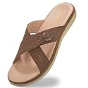 SELBRO Women39s Comfort Slip-On Sandals Lightweight