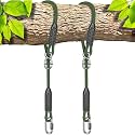 SELEWARE 8ft Tree Swing Rope, Adjustable Hammock Straps Hanging Kit