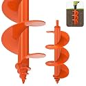 SELEWARE Auger Drill Bit for Planting 4"x12" Drill Auger for 3/8" Hex Drive