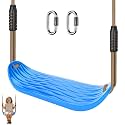 SELEWARE Blue Heavy Duty Swing Seat Non-Slip Tree Swing for Kids, 1 Pack