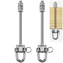 SELEWARE Heavy Duty Swing Hanger, 2 Pack Porch Swing Hardware