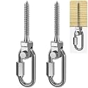 SELEWARE Heavy Duty Swing Hanger, 2 Pack Porch Swing Hardware