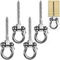 SELEWARE Heavy Duty Swing Hanger, 4 Pack Porch Swing Hardware