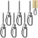 SELEWARE Heavy Duty Swing Hanger, 6 Pack Porch Swing Hardware
