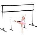 SELEWARE Height Adjustable Ballet Barre Freestanding Ballet Bar, 4/5/6 FT