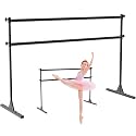 SELEWARE Height Adjustable Ballet Barre Freestanding Ballet Bar, 4/5/6 FT