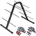 SELEWARE Portable Wire Spool Caddy, Heavy-Duty Cable Dispenser with 6 Rods